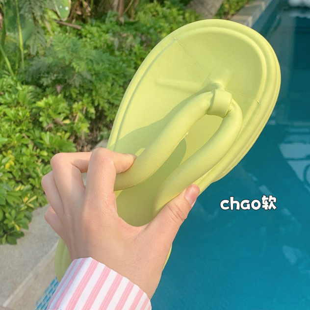 Dép Xỏ Ngón Cao Gót 5CM Bằng eva Thoải Mái Thời Trang