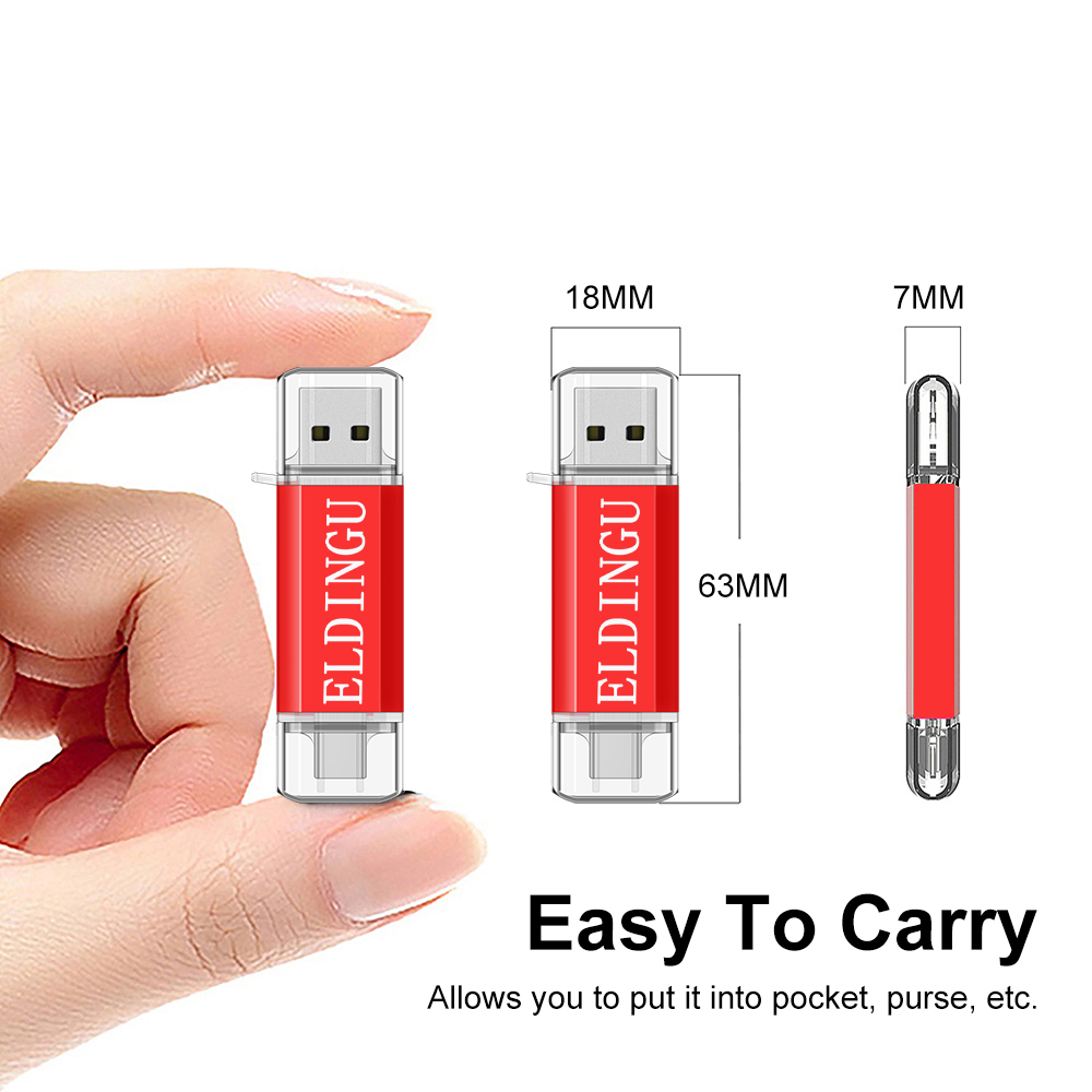 Eldingu Bộ Nhớ usb Loại c 8gb 128gb 64gb 128gb 16g 32gb
