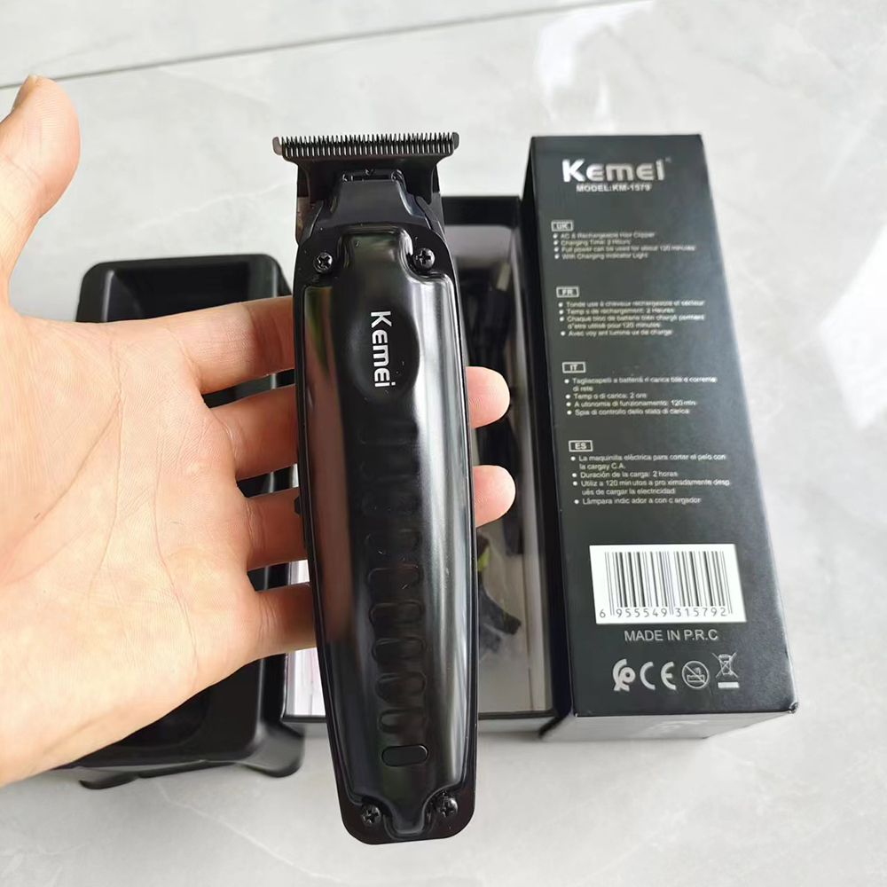 Tông Đơ Cắt Tóc Kemei 1579 PRO 0mm Zero Chất Lượng Cao