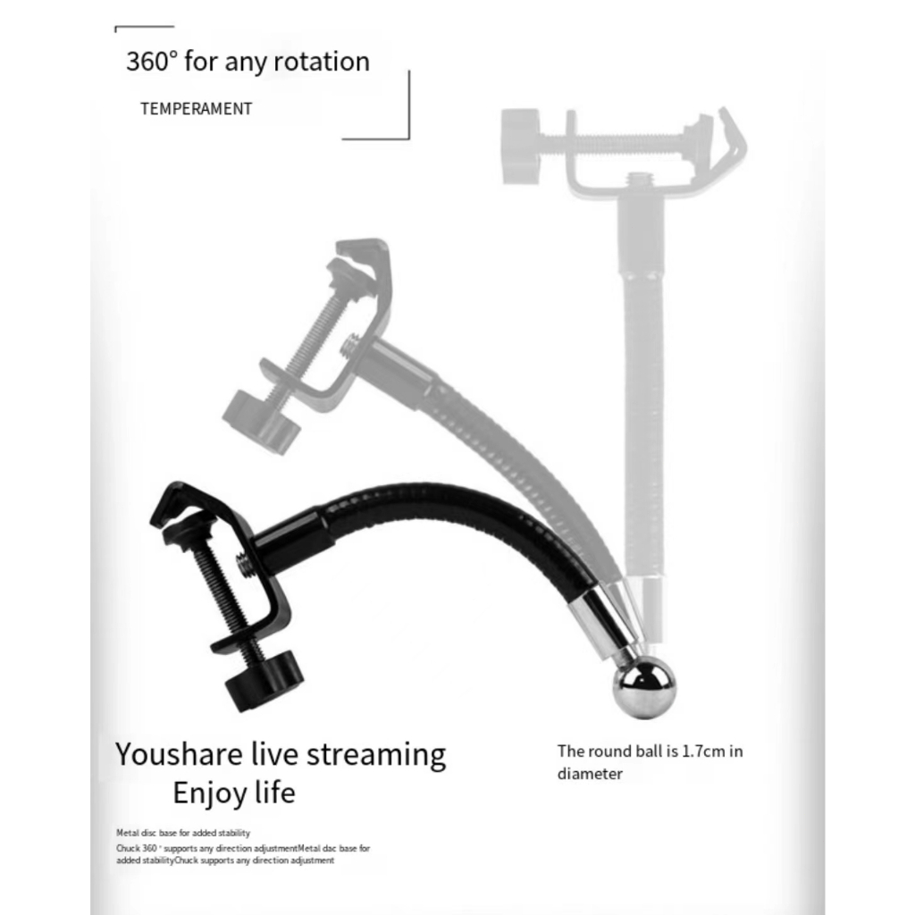 Kẹp Giữ Điện Thoại / Máy Tính Bảng Đa Năng Sáng Tạo