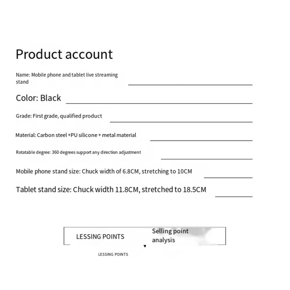 Kẹp Giữ Điện Thoại / Máy Tính Bảng Đa Năng Sáng Tạo