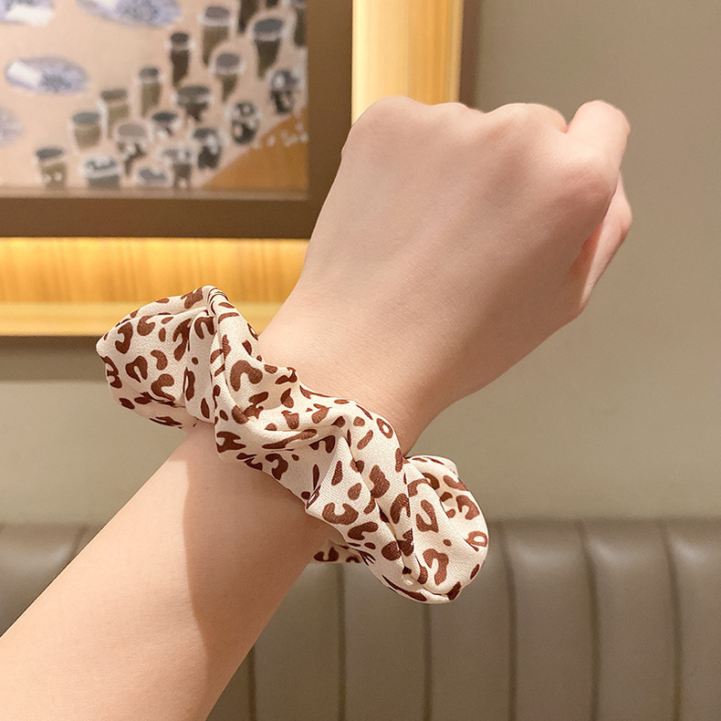 1 Dây Cột Tóc Cỡ Lớn Phong Cách Hàn Quốc Dễ Thương Cho Nữ