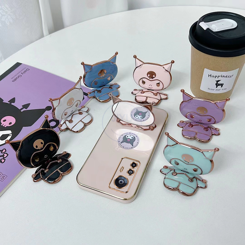 Ốp Điện Thoại Silicone Mềm Gấp Gọn Tích Hợp Gương Trang Điểm Cho Xiaomi 13 12T 11T 10T Pro 12 11 Lite 5G