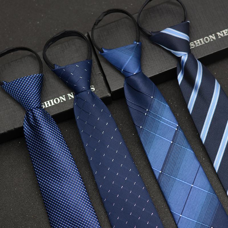 Cà Vạt Phối Khóa Kéo Thời Trang Công Sở Thanh Lịch Cho Nam