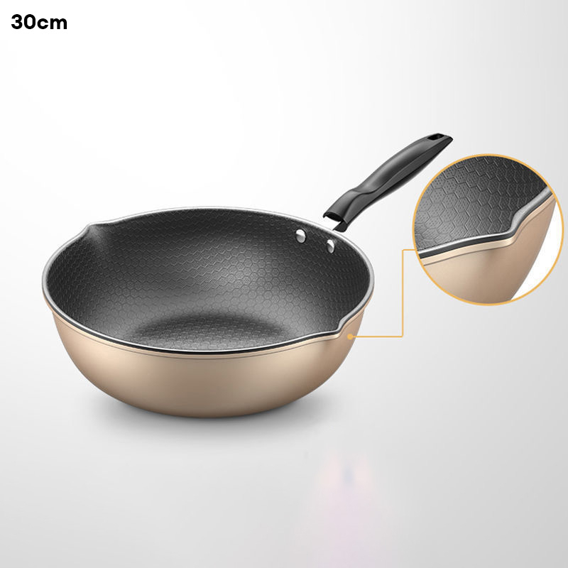 HellojimmyChảo Chống DínhHoneycomb Dùng Cho Bếp gas