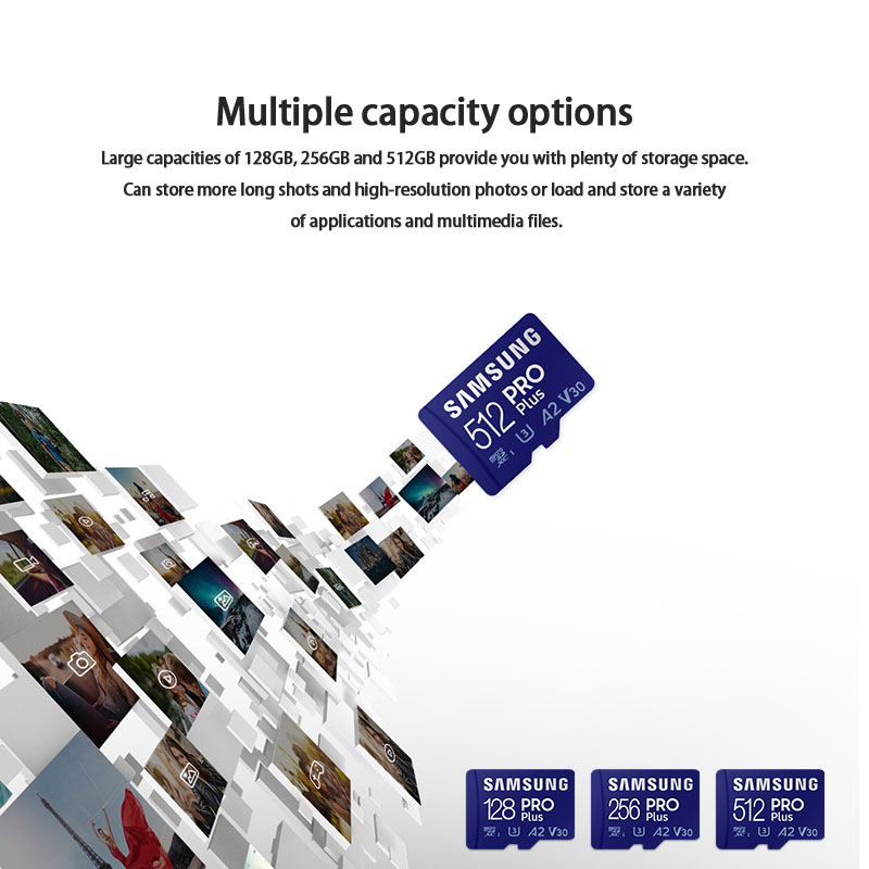 Thẻ Nhớ Micro SD 64GB 256gb 128gb 512GB U3 4K 128gb Dành Cho Điện Thoại