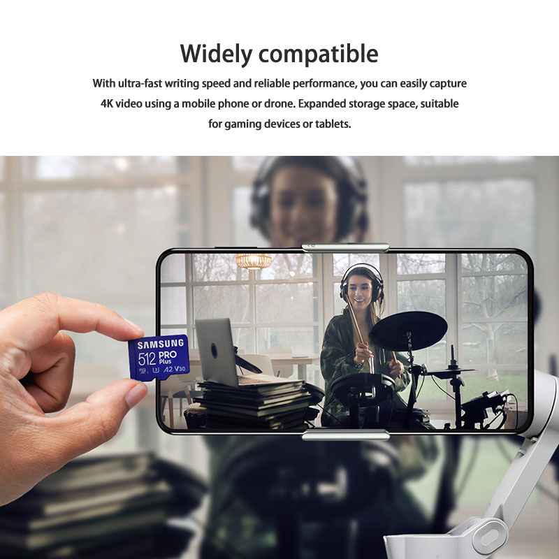 Thẻ Nhớ Micro SD 64GB 256gb 128gb 512GB U3 4K 128gb Dành Cho Điện Thoại