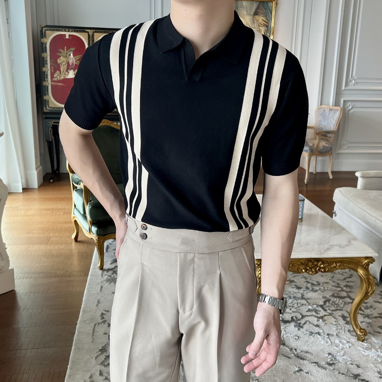 Áo Thun POLO Tay Ngắn Size M-3xl Thời Trang Mùa Hè Cho Nam