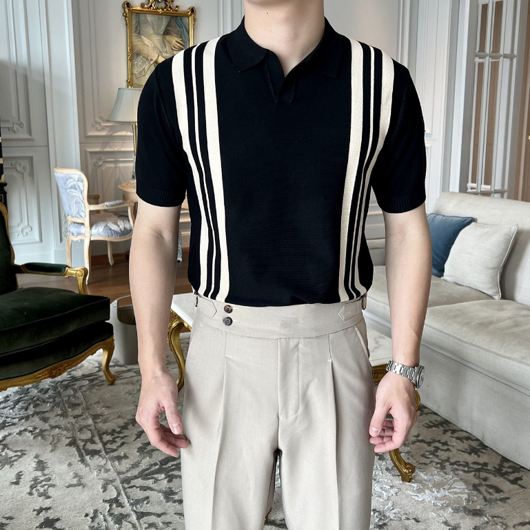 Áo Thun POLO Tay Ngắn Size M-3xl Thời Trang Mùa Hè Cho Nam