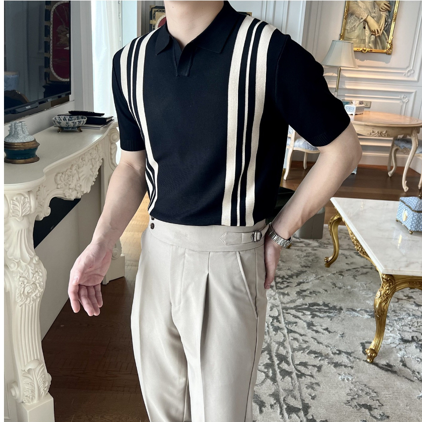 Áo Thun POLO Tay Ngắn Size M-3xl Thời Trang Mùa Hè Cho Nam