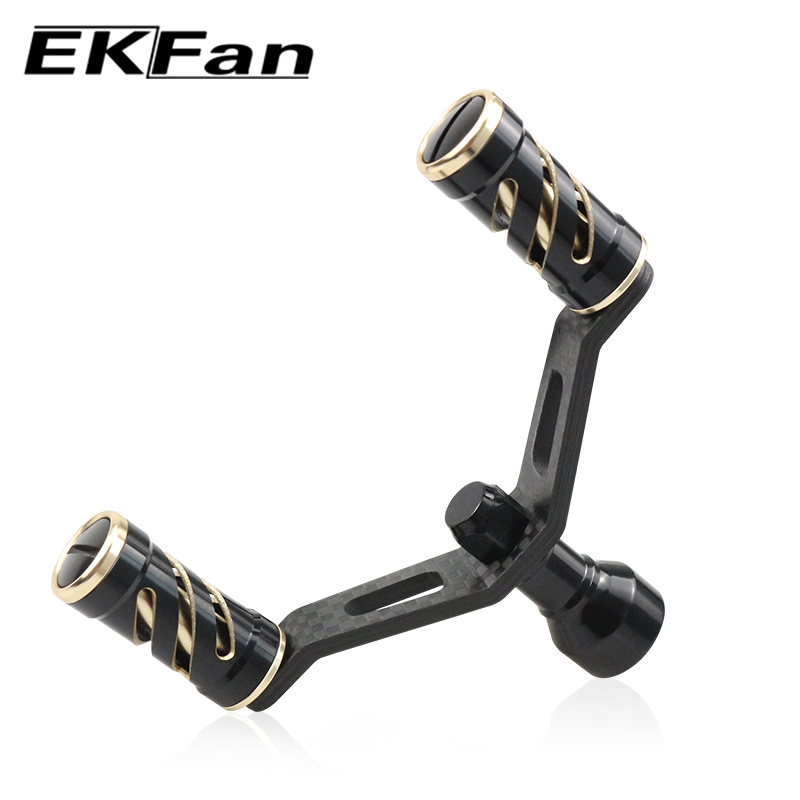 Tay Cầm Guồng Quay Cần Câu Cá Bằng Hợp Kim Nhôm Sợi Carbon Cho abu Daiwa DIY