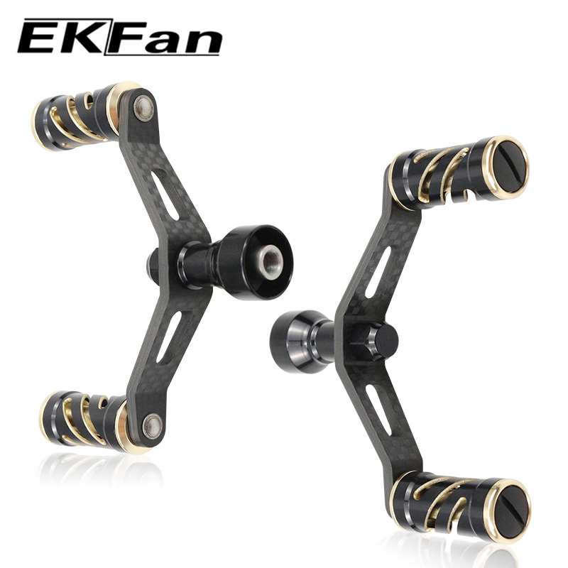 Tay Cầm Guồng Quay Cần Câu Cá Bằng Hợp Kim Nhôm Sợi Carbon Cho abu Daiwa DIY