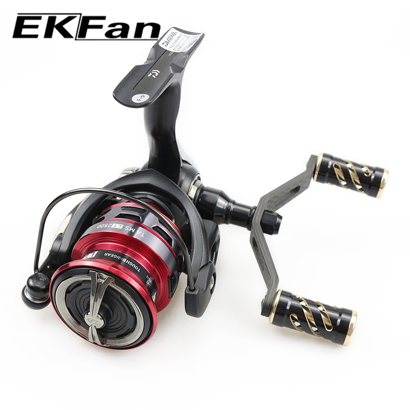 Tay Cầm Guồng Quay Cần Câu Cá Bằng Hợp Kim Nhôm Sợi Carbon Cho abu Daiwa DIY