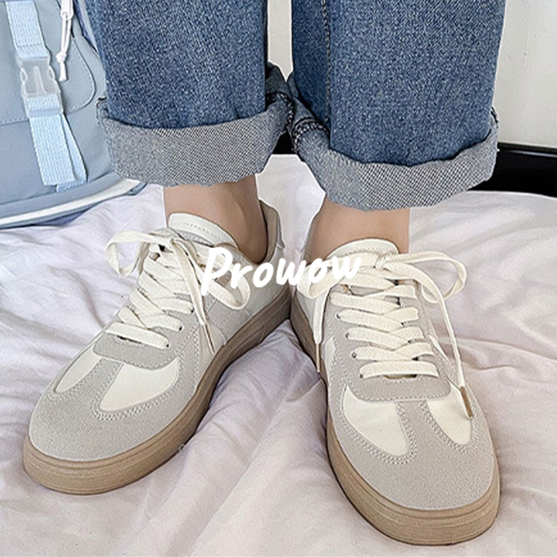 Prowow❤Giày Thể Thao Kiểu Dáng Đơn Giản Năng Động Thời Trang Dành Cho Nữ