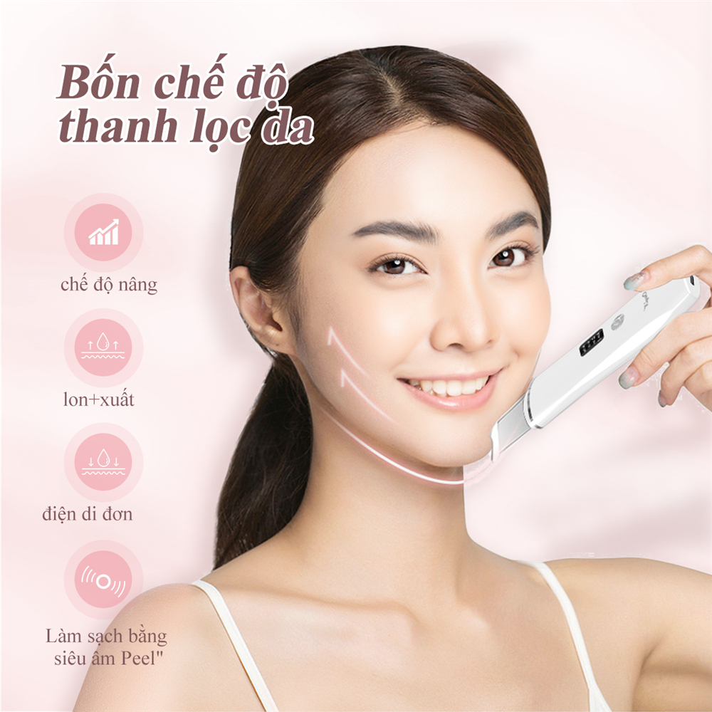 CkeyiN EMS Máy Hút Mụn đầu đen tẩy tế bào đẩy Mụn đầu đen Làm Căng Ra Mặt Với Sóng