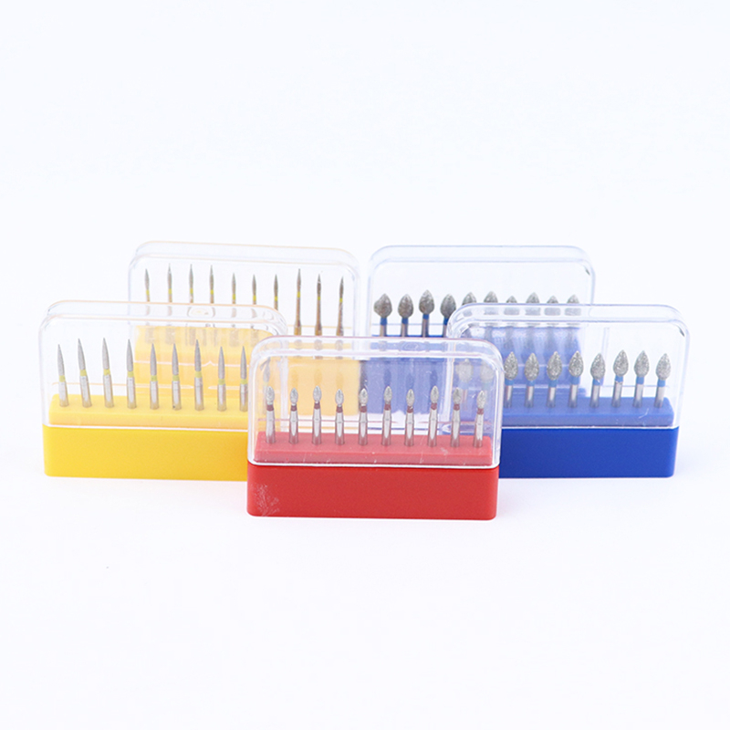 Hộp 10 Mũi Khoan Nha Khoa Tốc Độ Cao FO / SI