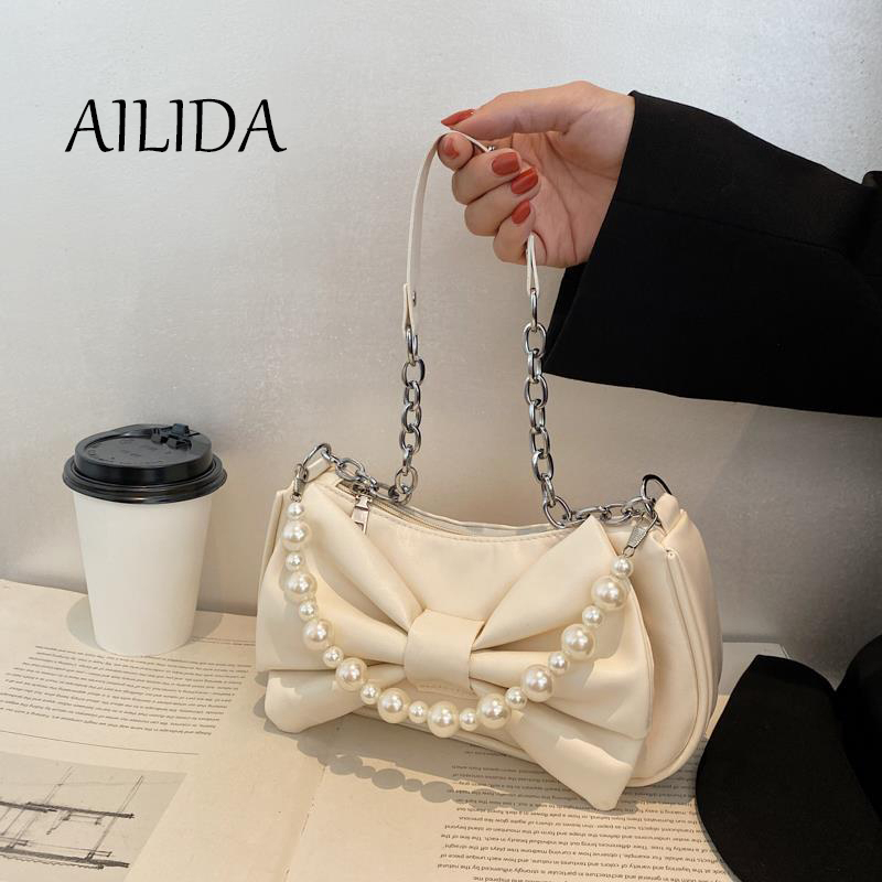 Túi Đeo Chéo Đính Nơ Phong Cách Nhật Bản Mới Cho Nữ