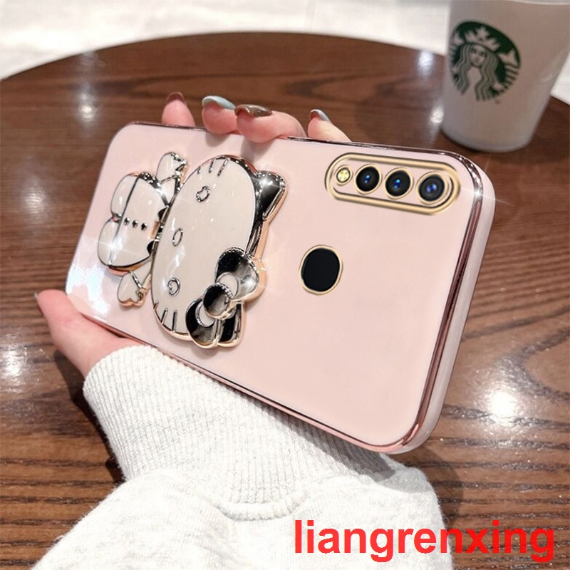 Ốp lưng VIVO Y11 VIVO Y12 VIVO Y15 VIVO Y17 VIVO Y19 VIVO Z1 PRO Ốp Điện Thoại Silicone Mềm Họa Tiết Hello Kitty Cho VIVO Y11 VIVO Y12 VIVO Y15 VIVO Y17 VIVO Y19 VIVO Z1 PRO DDJZM01 viền vuông cute
