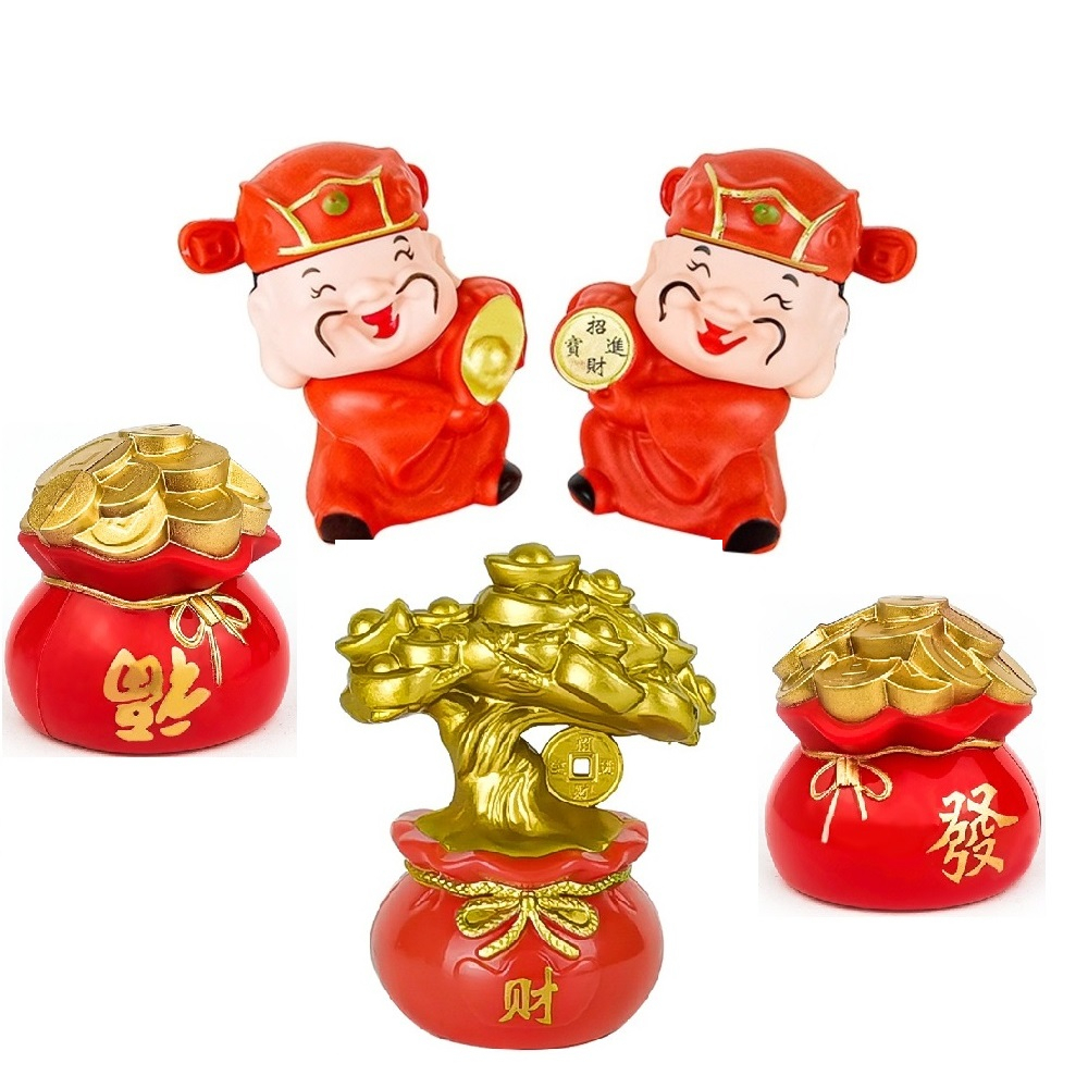 Topper Trang Trí Bánh Kem Hình Chúa Tài Lộc