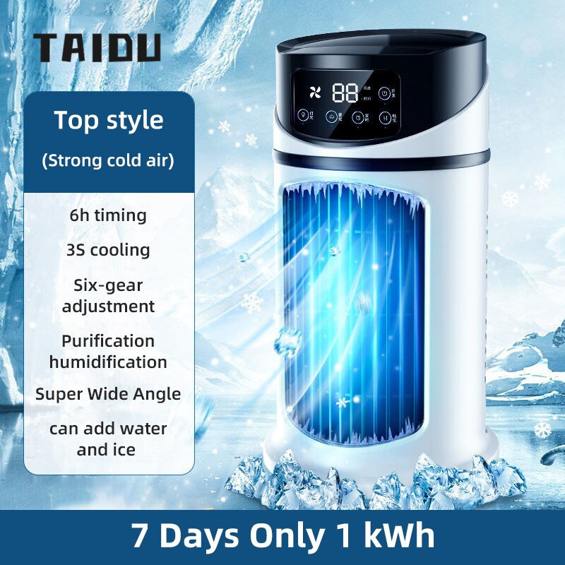 TAIDU Quạt điện để bàn usb quạt điều hòa cầm tay đa năng quạt điều hòa không khí lạnh