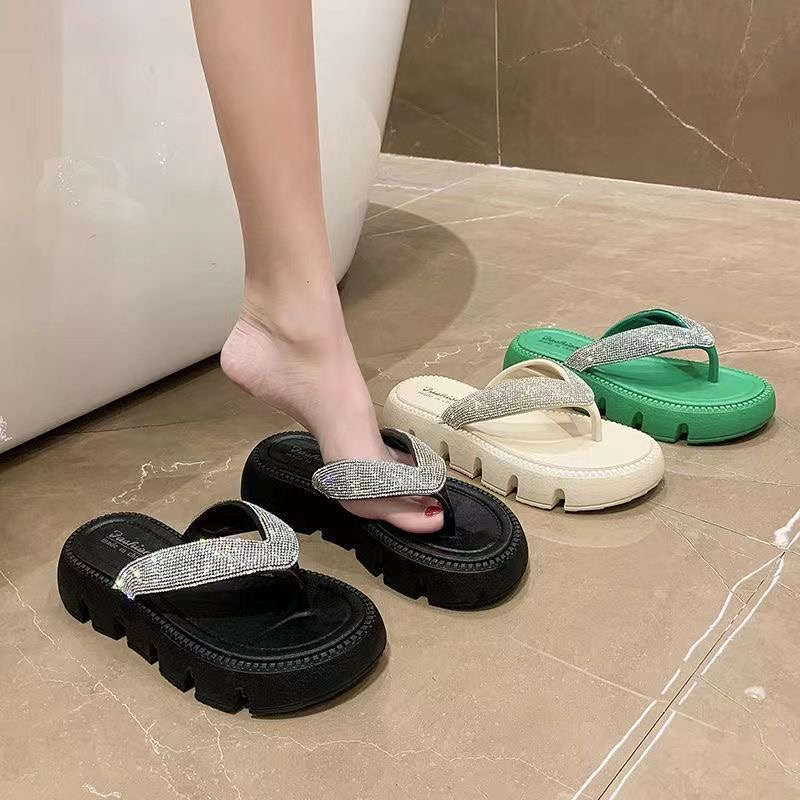 C＆S dép kiểu nữ đi chơi dép bánh mì Thoải Mái Xinh Xắn 19Z2350407