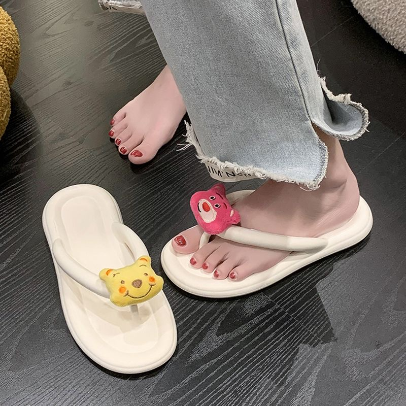 C＆S dép kiểu nữ đi chơi dép bánh mì Thoải Mái Xinh Xắn 19Z2350609