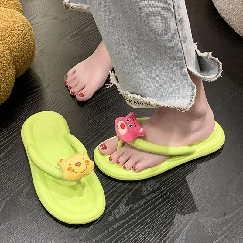 C＆S dép kiểu nữ đi chơi dép bánh mì Thoải Mái Xinh Xắn 19Z2350609