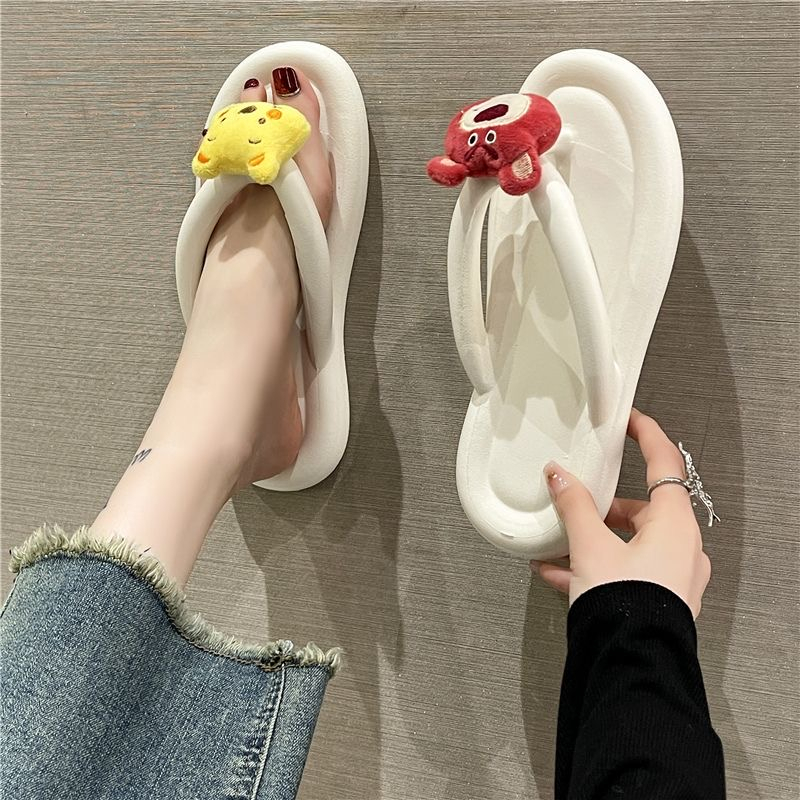 C＆S dép kiểu nữ đi chơi dép bánh mì Thoải Mái Xinh Xắn 19Z2350609