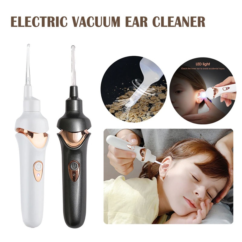 Dụng Cụ Lấy Ráy Tai Có Đèn LED Dạ Quang Mềm Mại Tiện Dụng Cho Người Lớn Và Trẻ Em