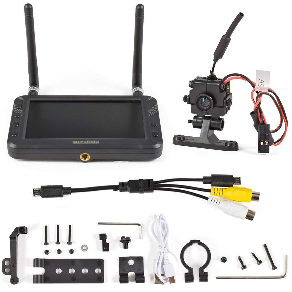 Ăng Ten Truyền Tín Hiệu Hình Ảnh DUMBORC 5.8G Cho Máy Bay Điều Khiển Từ Xa
