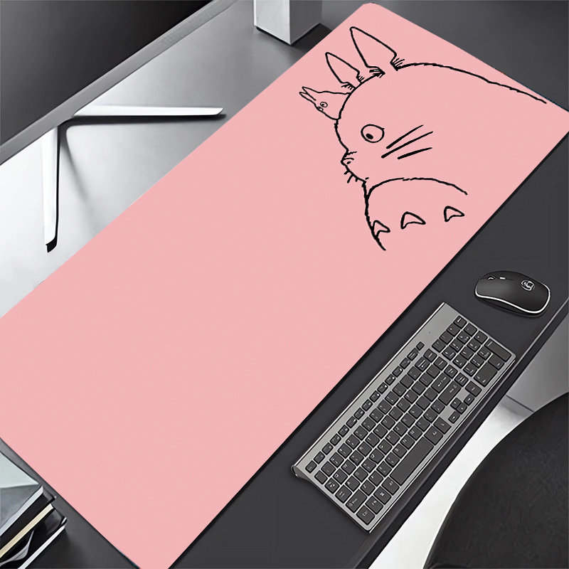 Tấm Lót Chuột Và Bàn Phím Máy Tính In Hình Totoro 900X400MM