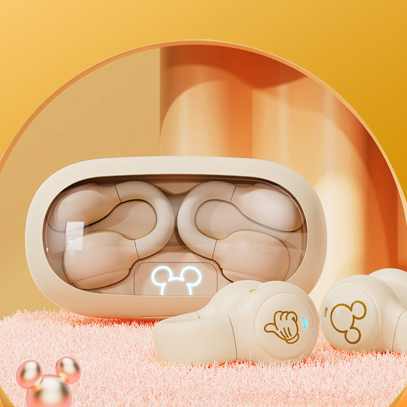 Tai Nghe Không Dây Bluetooth 5.3 2023 New Disney DN12 Chống Ồn Chất Lượng Cao Hình Mickey / Minnie / Gấu / Dâu Tây Pin Dài