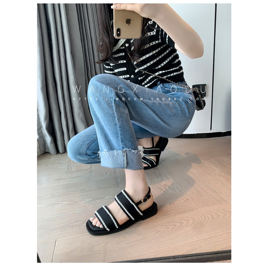 Giày Sandal Đế Dày Phong Cách Mới Mùa Hè Cho Nữ