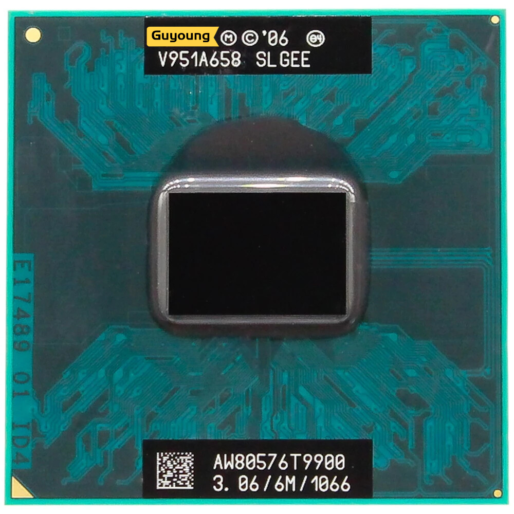 Bộ Xử Lý CPU YZX Core 2 Duo T9900 SLGEE 3.0Ghz Hai Lõi 6M 35W