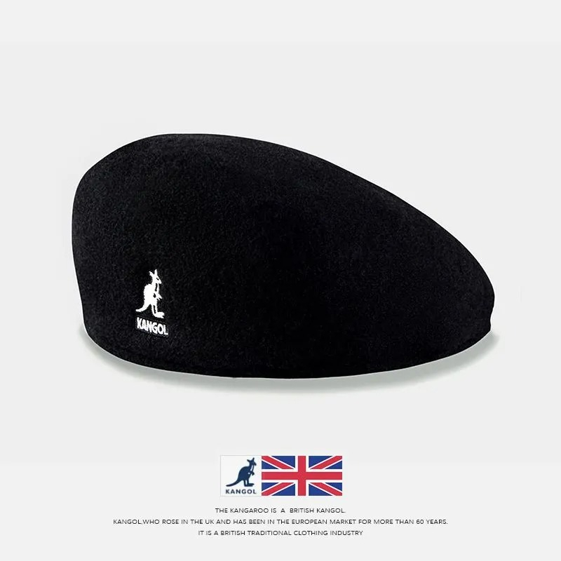 Kangol Mũ beret Phối Lưới Mỏng Phong Cách retro Nhật Bản Anh Quốc Cho Nữ
