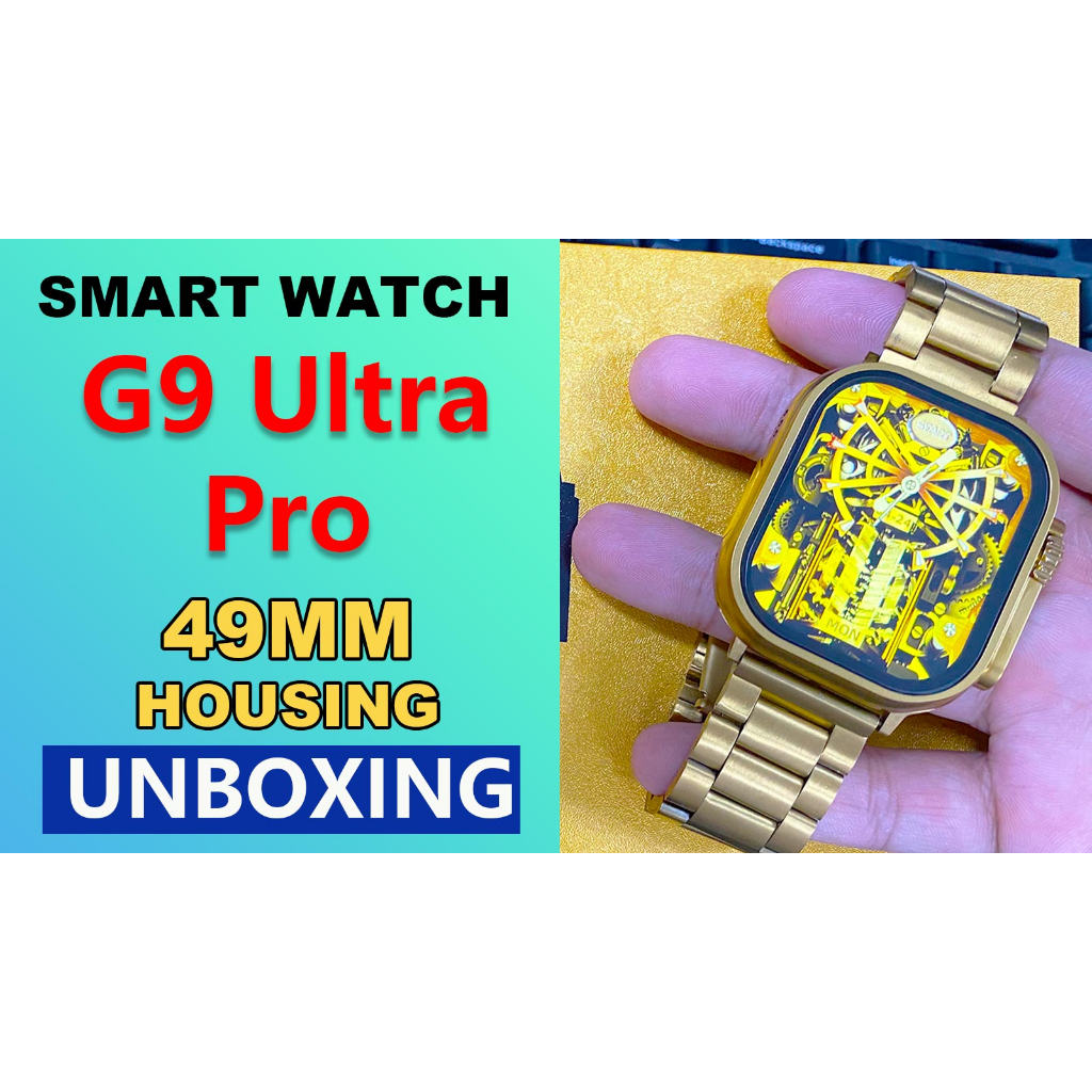 Đồng Hồ Thông Minh G9 Ultra Pro Ultra Ip68 Chống Nước Có Định Vị GPS