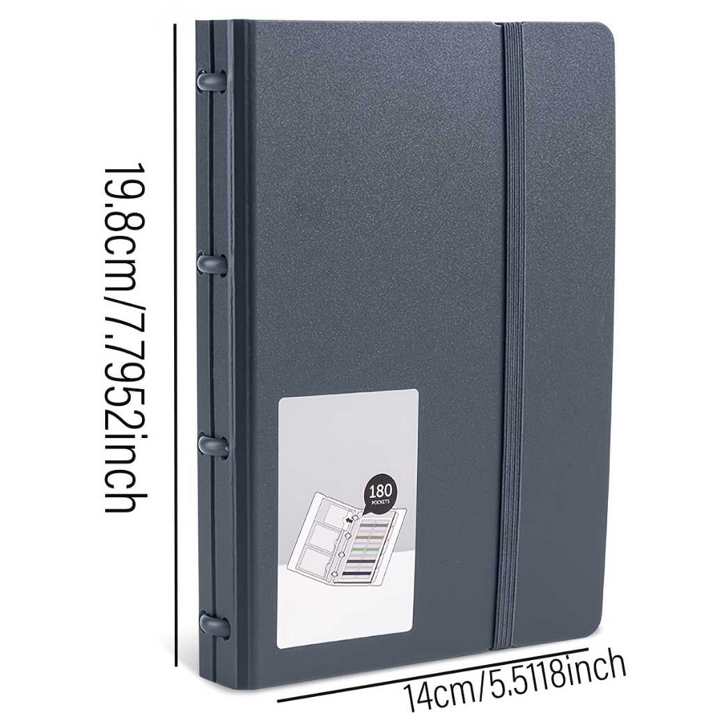 Album Đựng Thẻ 180 Ngăn Trong Suốt Chống Thấm Nước