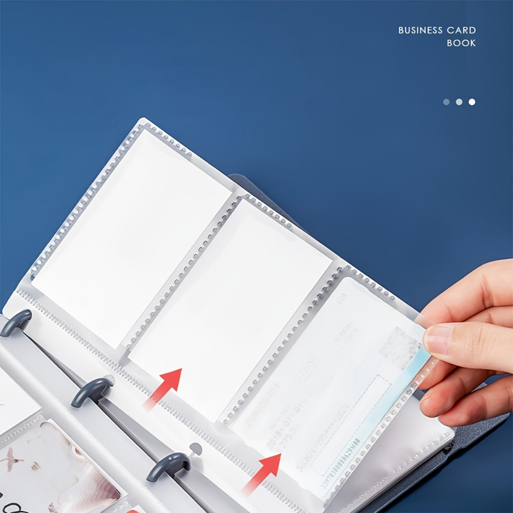 Album Đựng Thẻ 180 Ngăn Trong Suốt Chống Thấm Nước