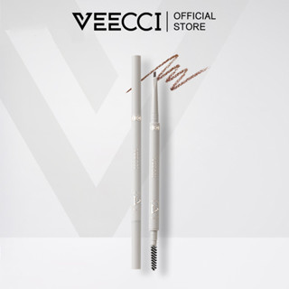 VEECCI Chì Kẻ Mày Bột Lông Mày Hình Tam Giác Siêu Mịn Không Thấm Mồ Hôi, Âu Trôi Và Không Dễ Phai