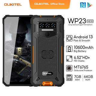 Oukite wp23 6.52inch 10600mah 7gb+64gb điện thoại di động