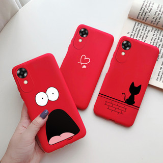 Ốp Điện Thoại Silicone Mềm Thiết Kế Dễ Thương Cho OPPO A17k 4G New 2022 OPPOA17k A 17K CPH2471