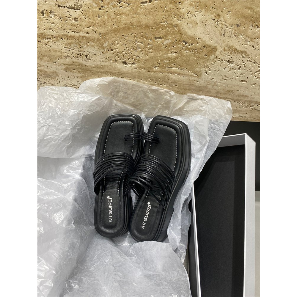 Giày Sandal Cao Gót Hở Ngón Họa Tiết Kẻ Sọc Thời Trang Dành Cho Nữ