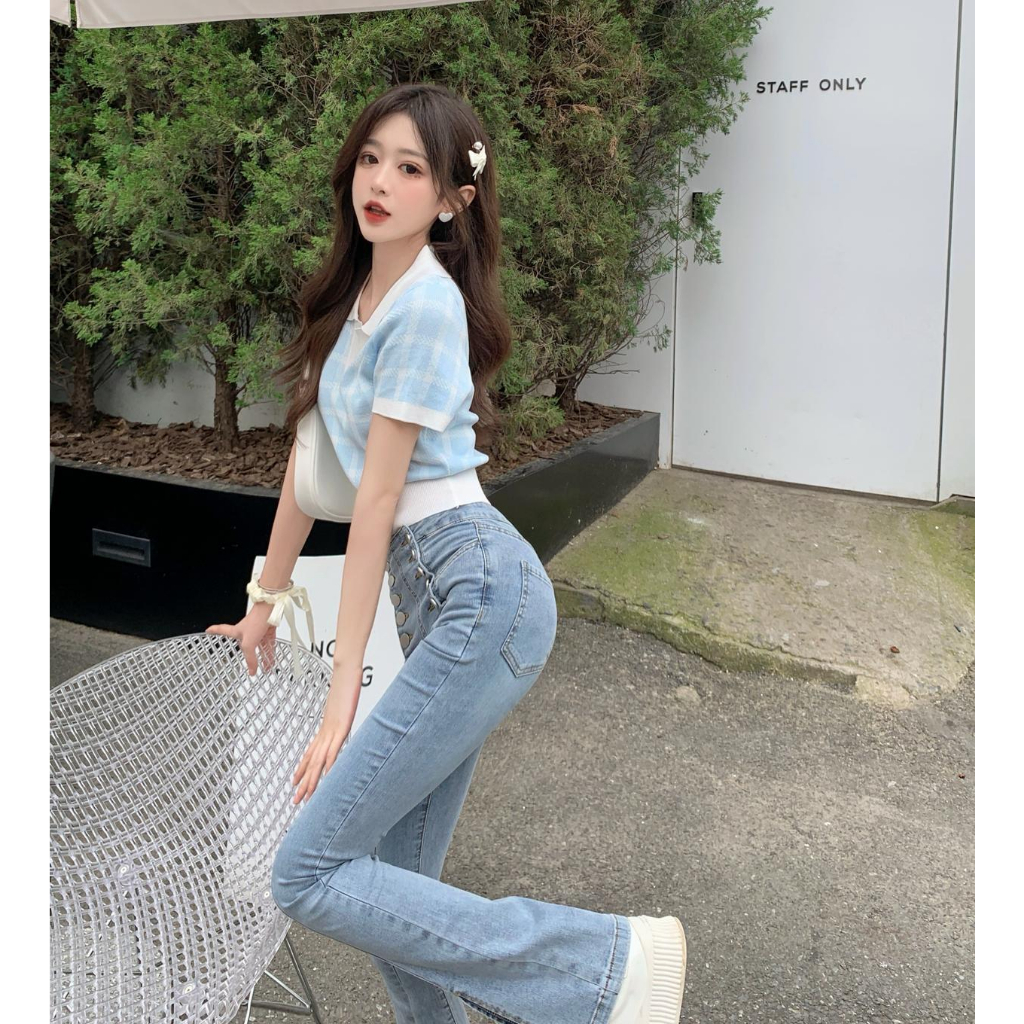 Áo polo Ngắn Tay Thời Trang Mùa Hè Hàn Quốc Cho Nữ