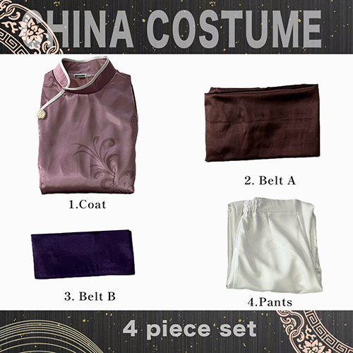 HOLOUN Blue Lock Chigiri Cosplay Bộ Tóc Giả Kiểu Kung Fu Tang Bằng Sợi Tổng Hợp Phối Lưới Màu Xanh Dương Có Thể Điều Chỉnh Hóa Trang Nhân Vật Chigiri