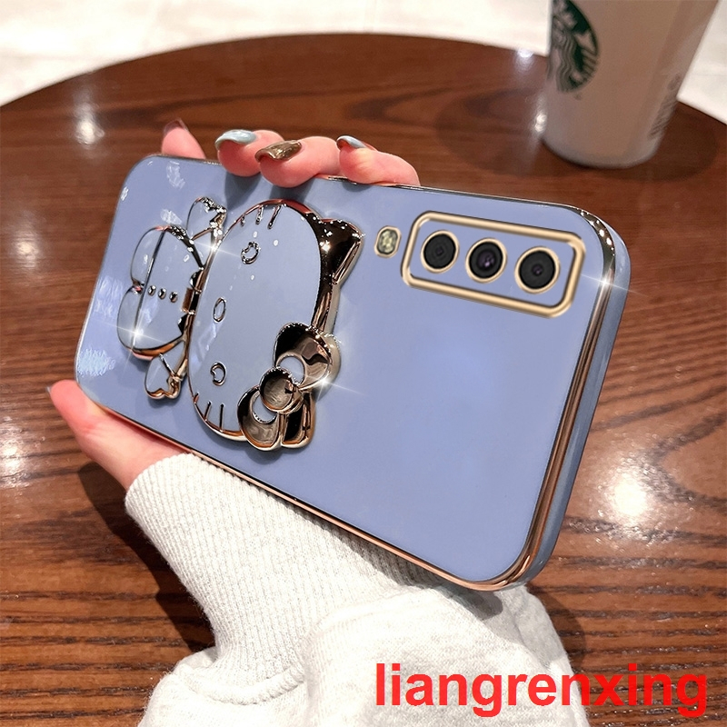 Ốp lưng SAMSUNG A7 2018 SAMSUNG A50 SAMSUNG A70 SAMSUNG A50S A30S Ốp ĐiệN ThoạI HọA TiếT MèO Kitty Cho SAMSUNG A7 2018 SAMSUNG A50 SAMSUNG A70 SAMSUNG A50S A30S DDJZM01 viền vuông cute