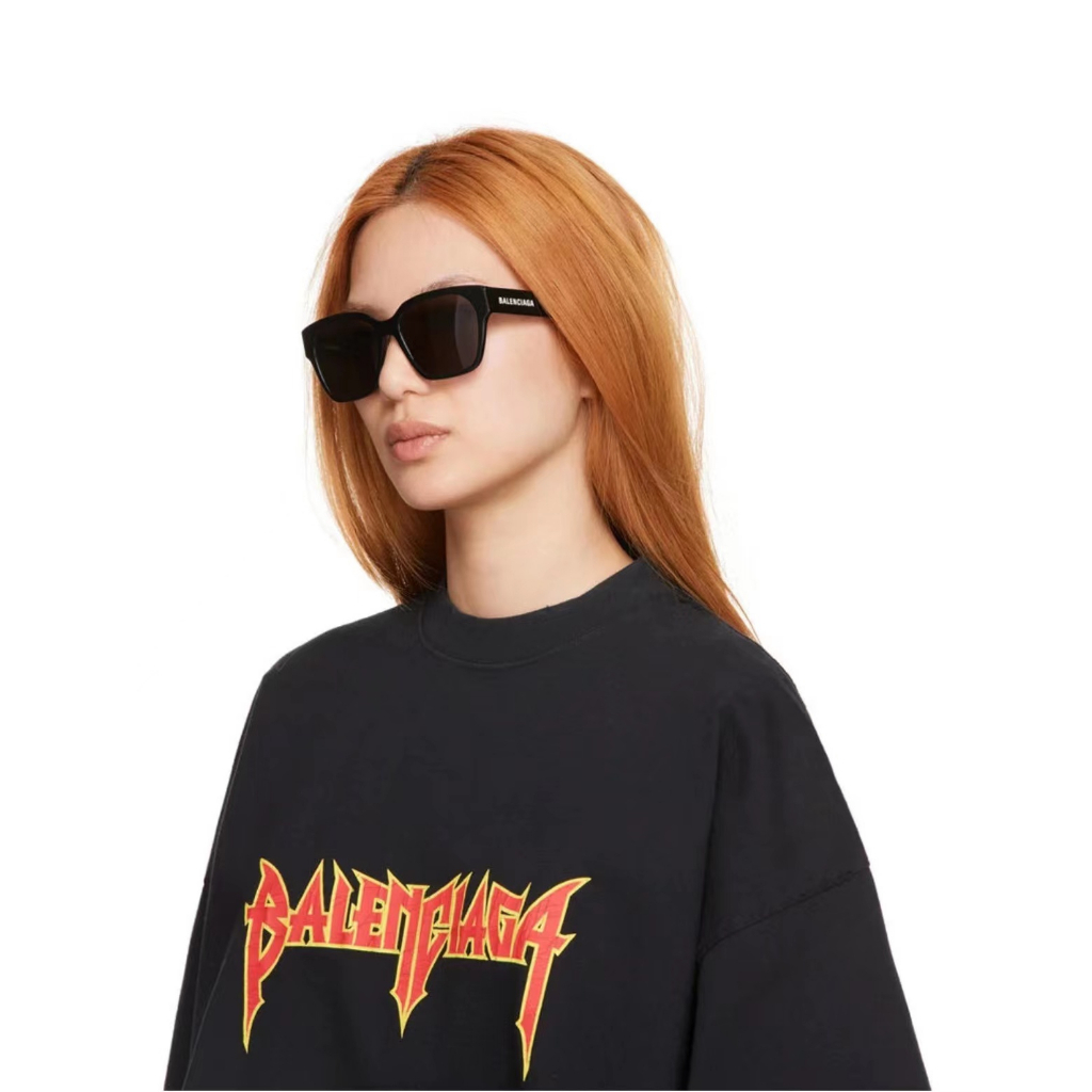 Kính Mát Chống Tia UV Gọng Lớn Phong Cách Ý Thời Trang Cho Nữ 6021