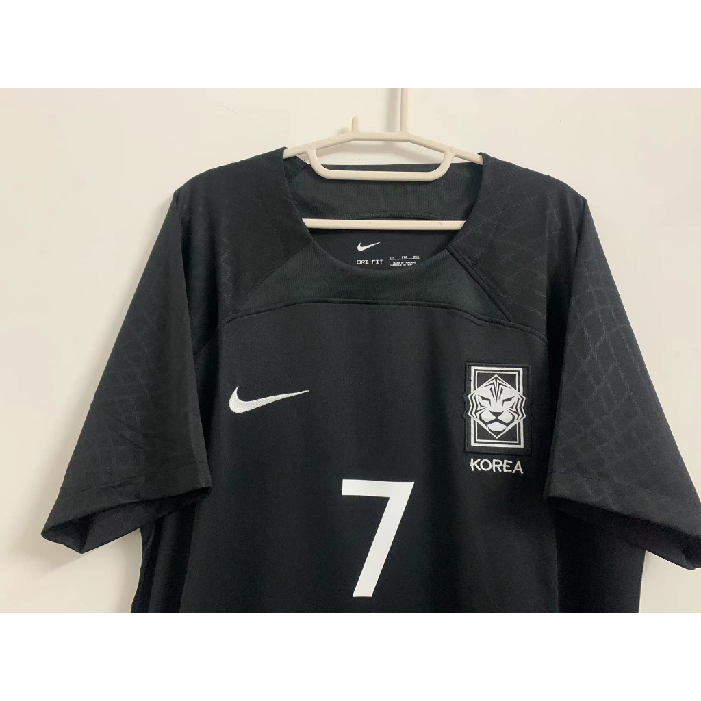 Áo Thun Bóng Đá Màu Đen Size S-4XL * 22-23