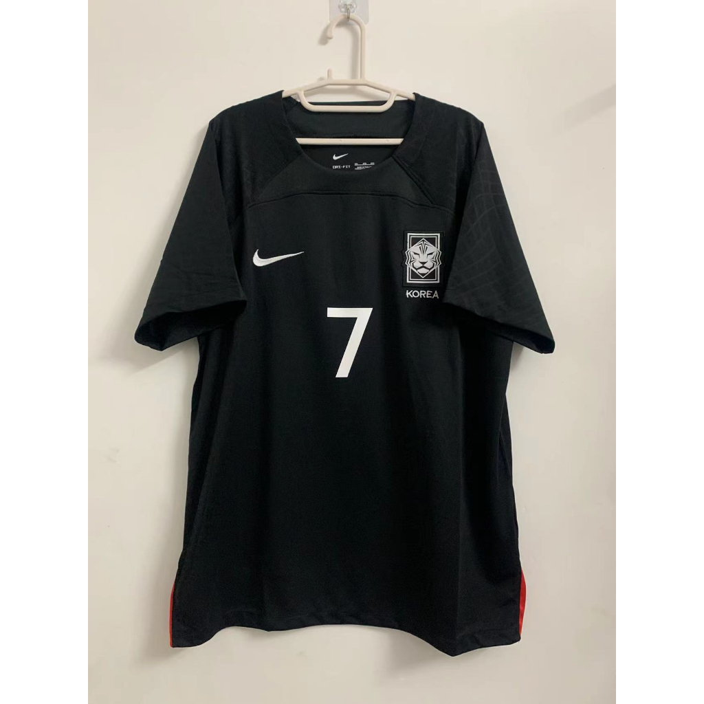 Áo Thun Bóng Đá Màu Đen Size S-4XL * 22-23