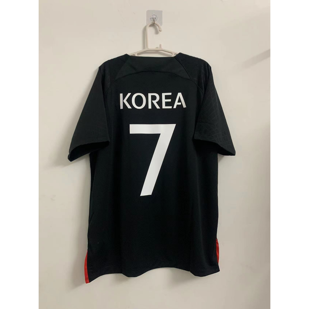 Áo Thun Bóng Đá Màu Đen Size S-4XL * 22-23