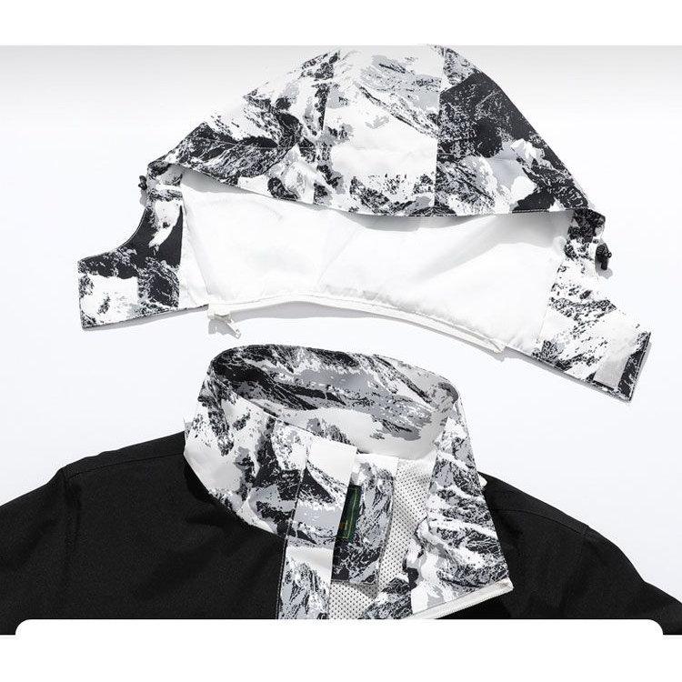 Áo Khoác Chống Gió / Chống Thấm Nước Thoáng Khí Thời Trang Cho Nam Và Nữ